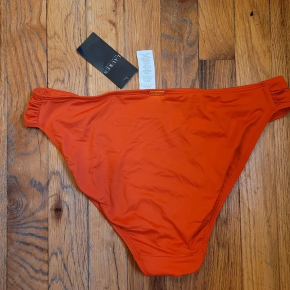 Ralph Lauren Vibrant Orange Bikini Bottom - Picture 2 of 5